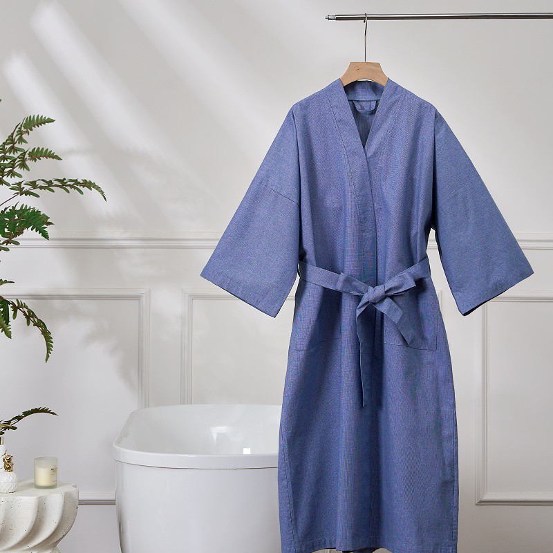 Custom Colored Woven Bathrobes
